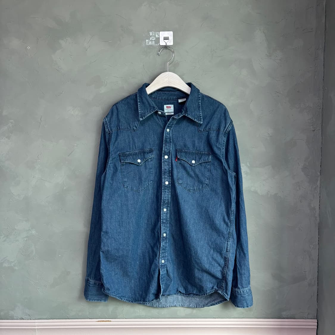 리바이스 웨스턴 데님 셔츠 상품이미지1