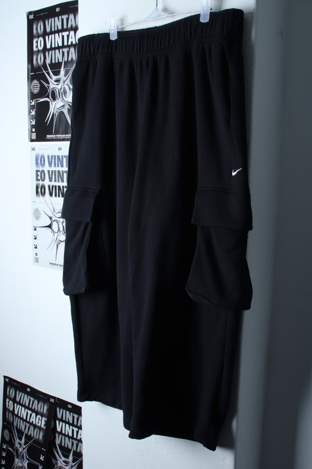 (XL-2XL) 나이키 트레이닝복 바지 빅사이즈 카고 블랙-P9762 상품이미지1