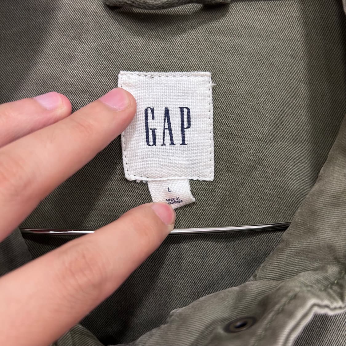 GAP 재팬 멀티포켓 차이나카라 사파리 야상 자켓 상품이미지3