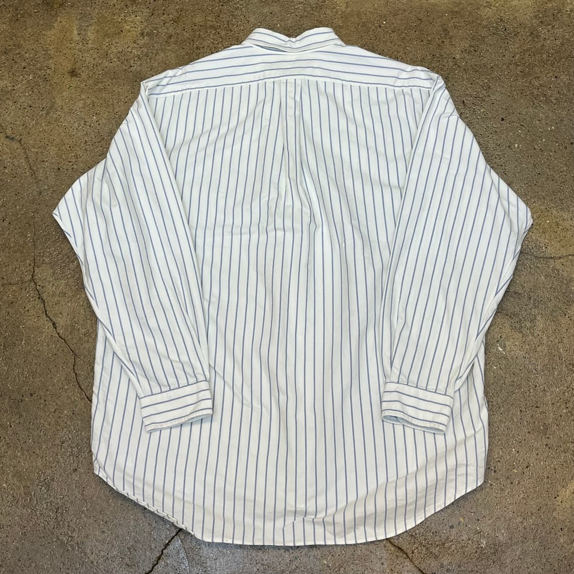 미국 빈티지 폴로 랄프로렌 스트라이프셔츠 남방 상품이미지5