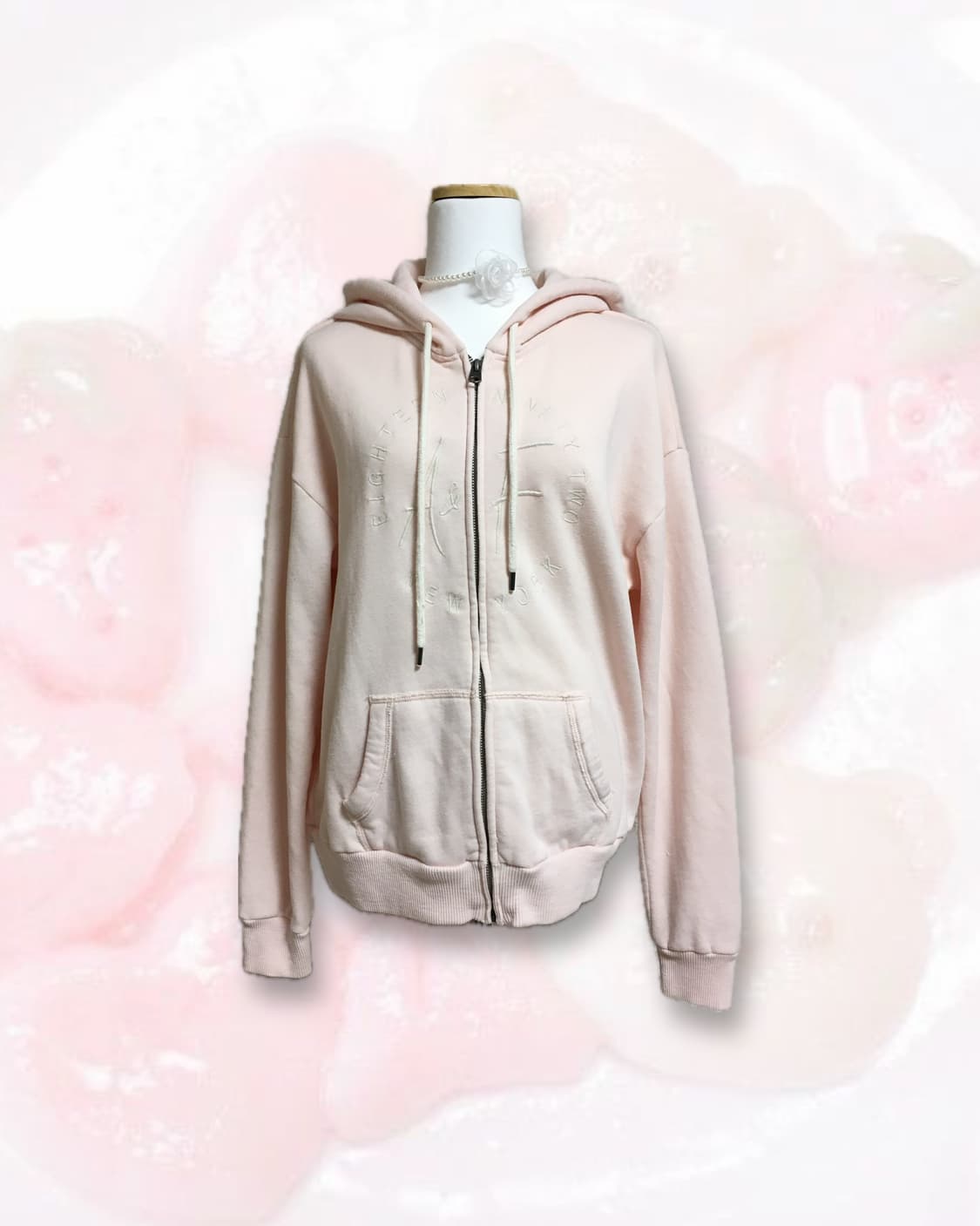 빈티지 아베크롬비 딸기우유 후드집업 상품이미지1