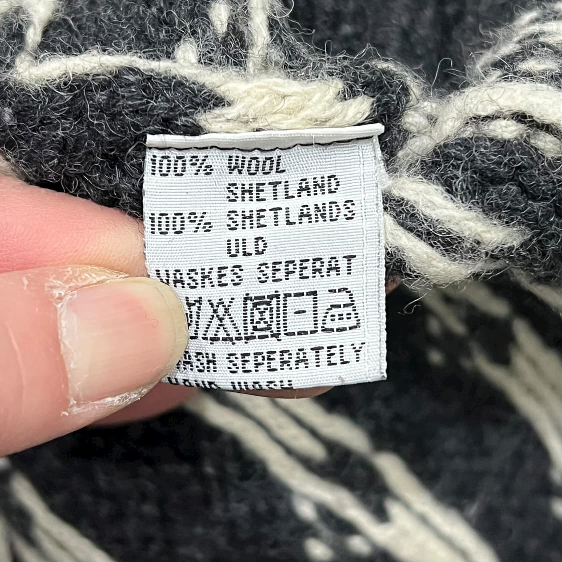 patrol 반집업 니트 s08640 상품이미지8