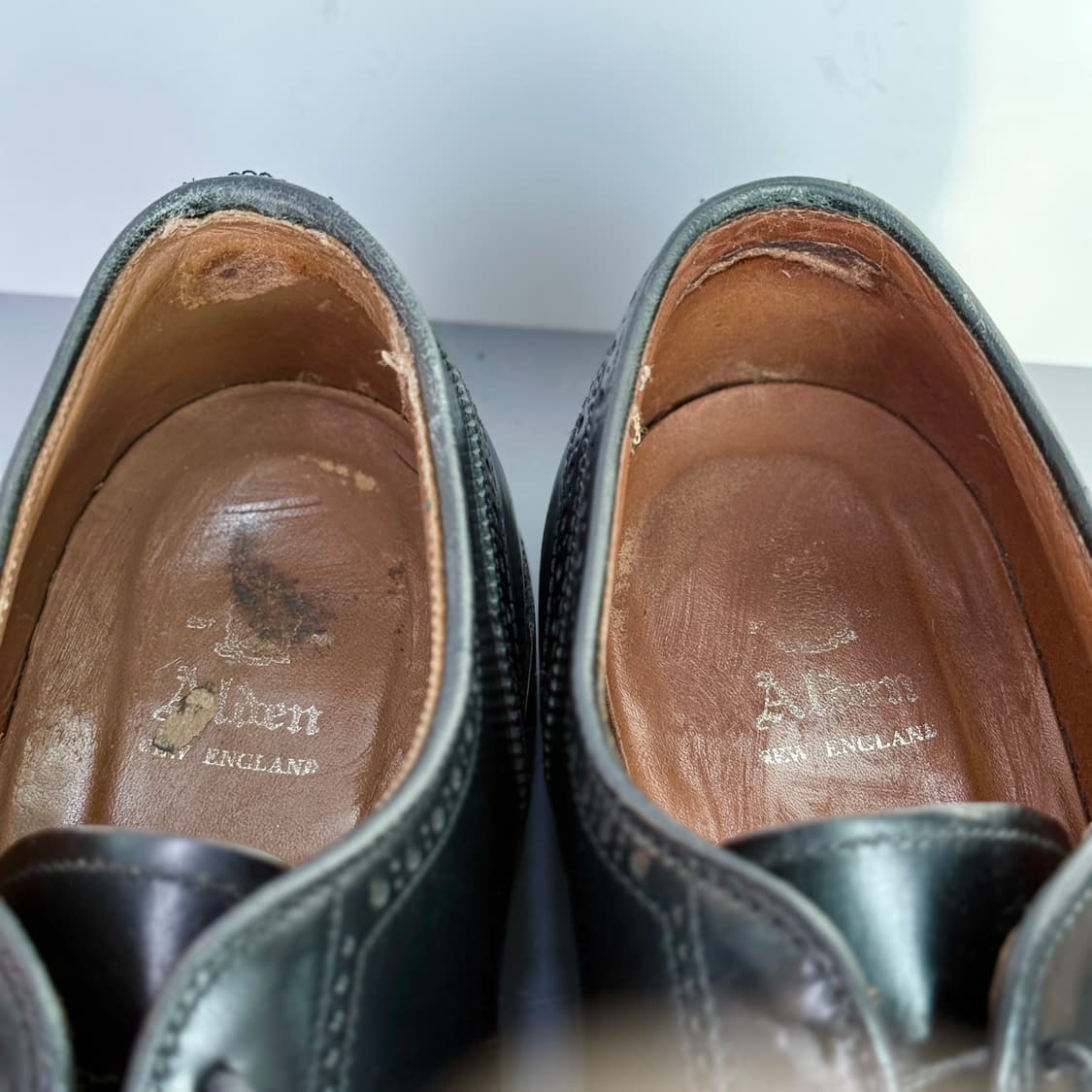 [10E] 알든 2146 블랙 코도반 메달리온 캡토 더비 상품이미지9