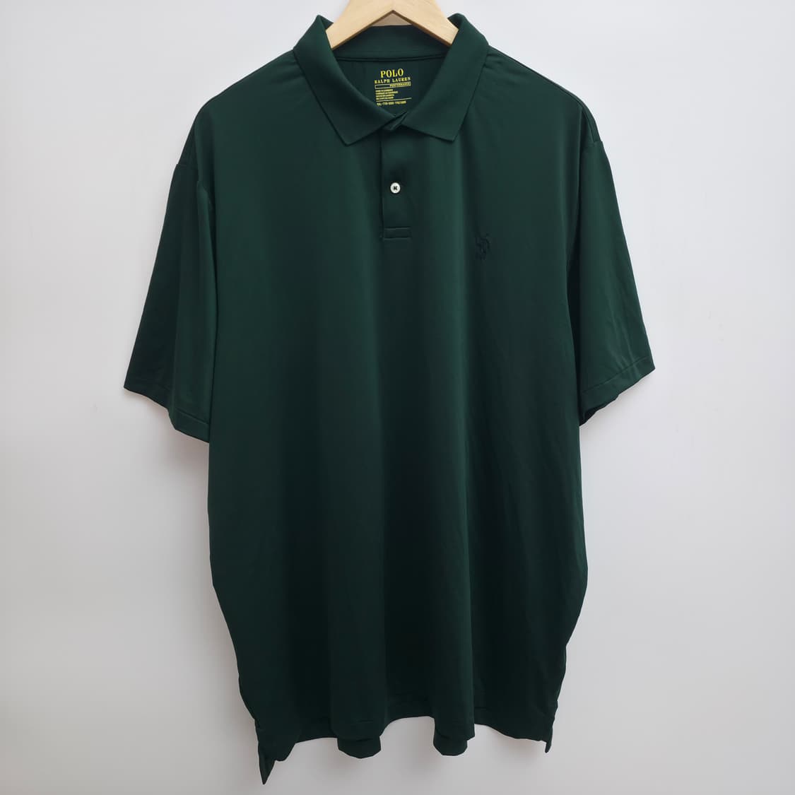 [XXL] 폴로 랄프로렌 퍼포먼스 기능성 반팔 카라티 그린 상품이미지1