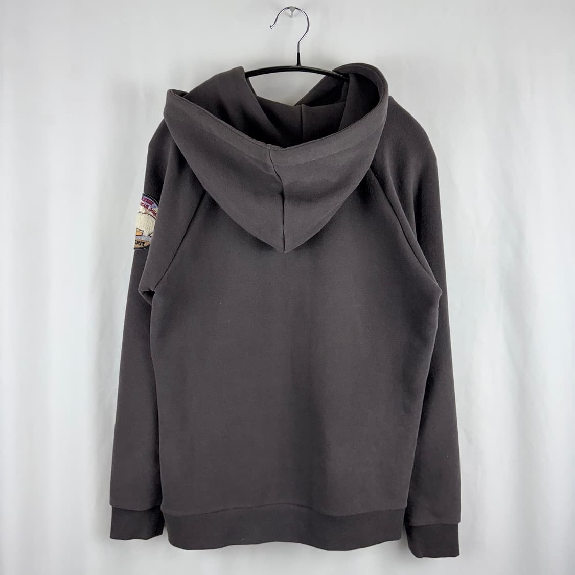 (S) 지프 패치로고 후드 티 다크브라운 상품이미지7