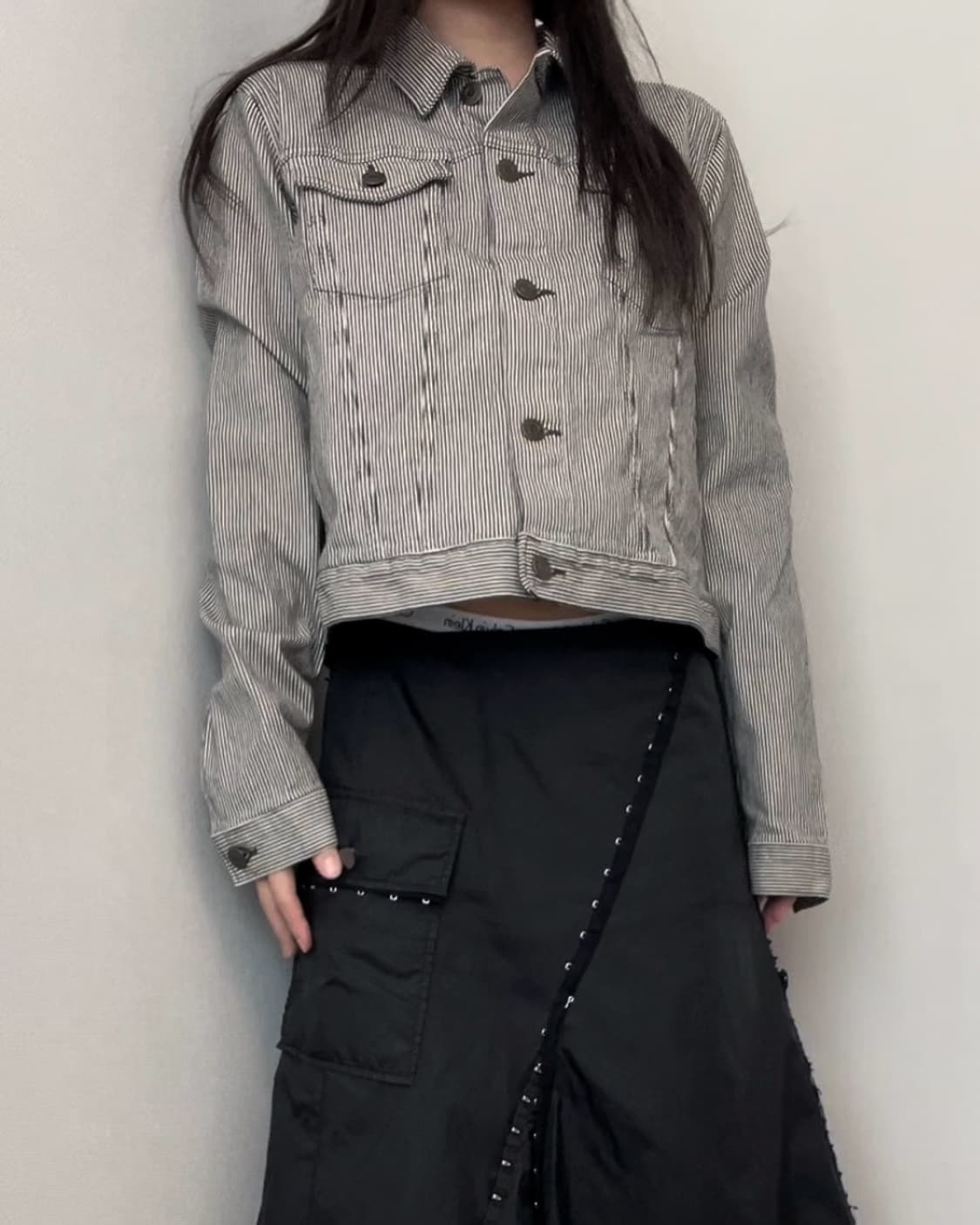 GAP stripe trucker jacket 상품이미지3