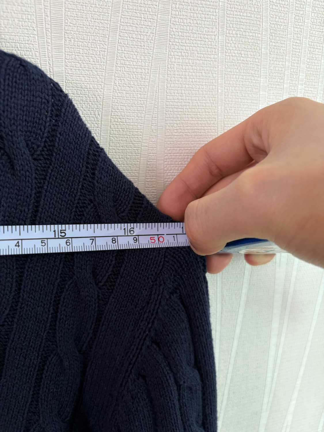 US 폴로 assn 꽈배기 반집업 니트 상품이미지7