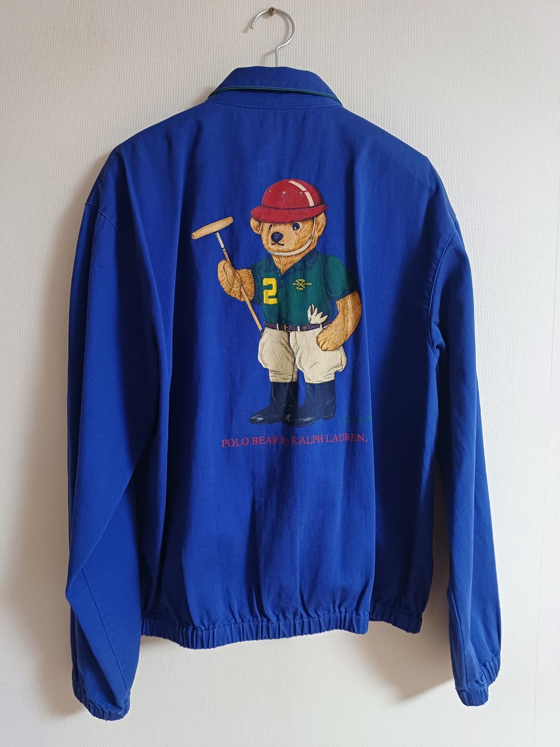 90s 폴로베어 랄프로렌 블루종 자켓 로라이프 polo bear 상품이미지2