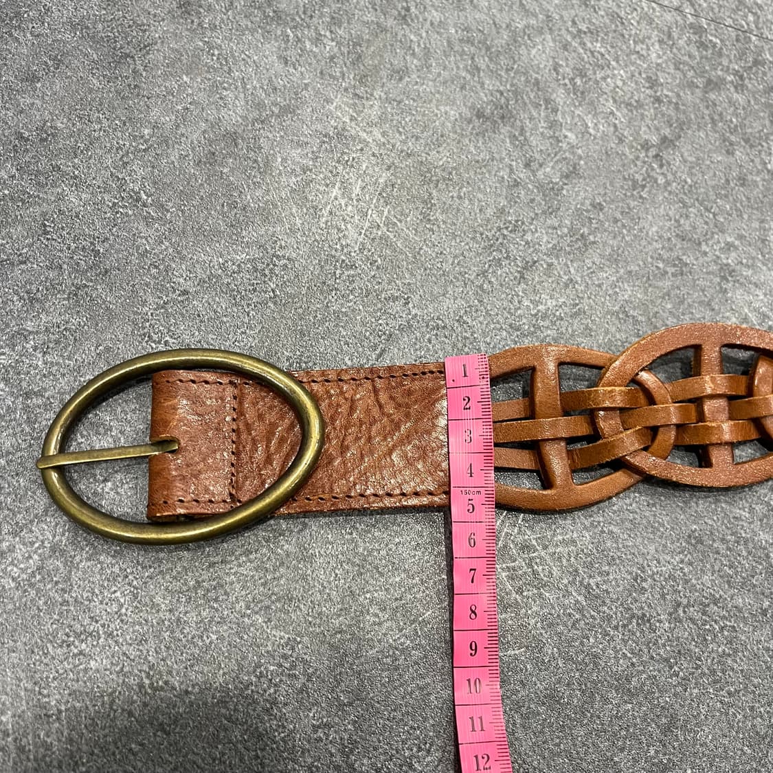 빈티지 가죽 벨트 우먼즈 상품이미지3
