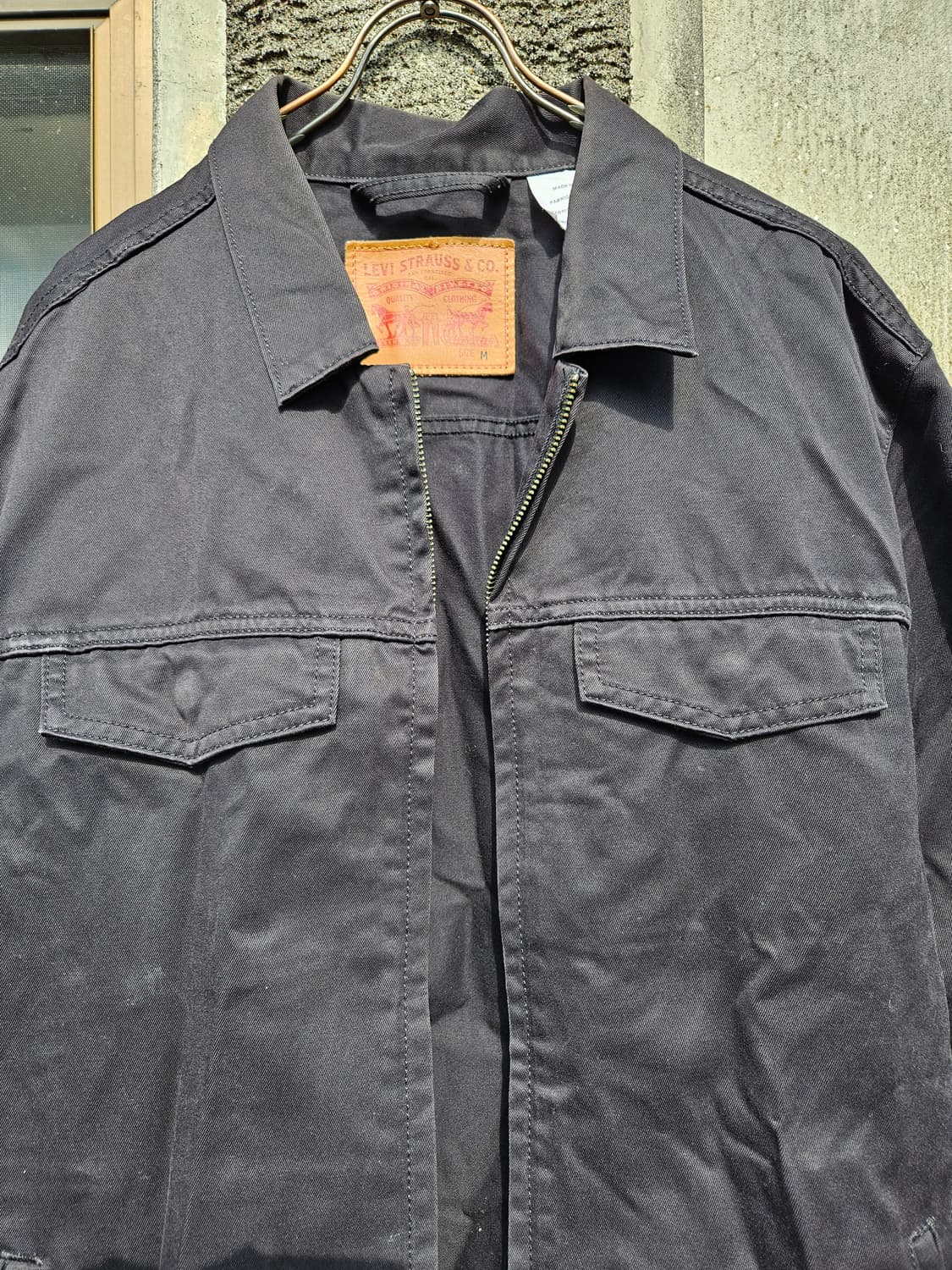 Levi's 리바이스 블랙 데님 자켓 (M / 100) 상품이미지2