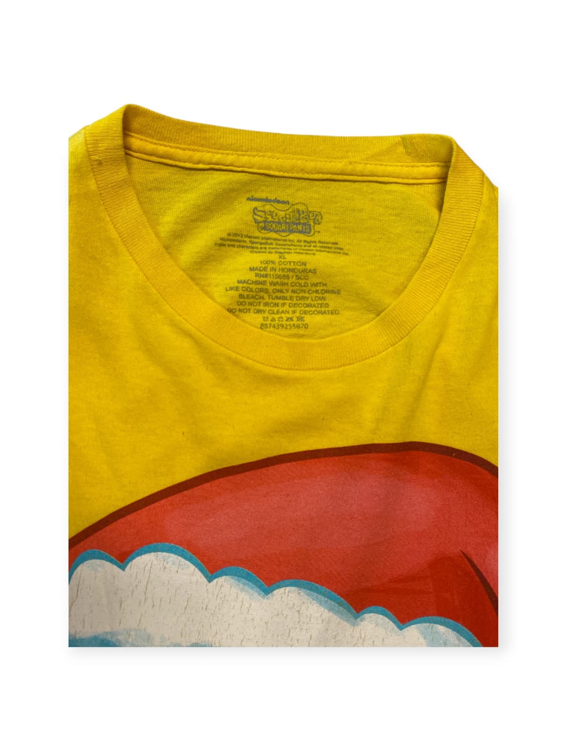 스폰지밥 반팔 티셔츠 (Man XL) AA0231 상품이미지7
