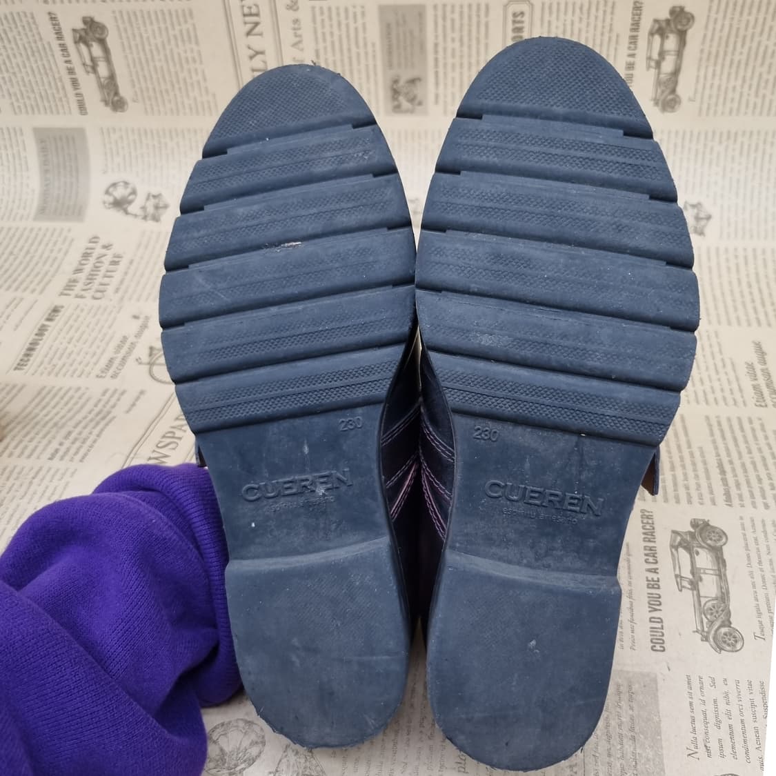 쿠에른 여성 옥스포드화 실사이즈220 상품이미지3