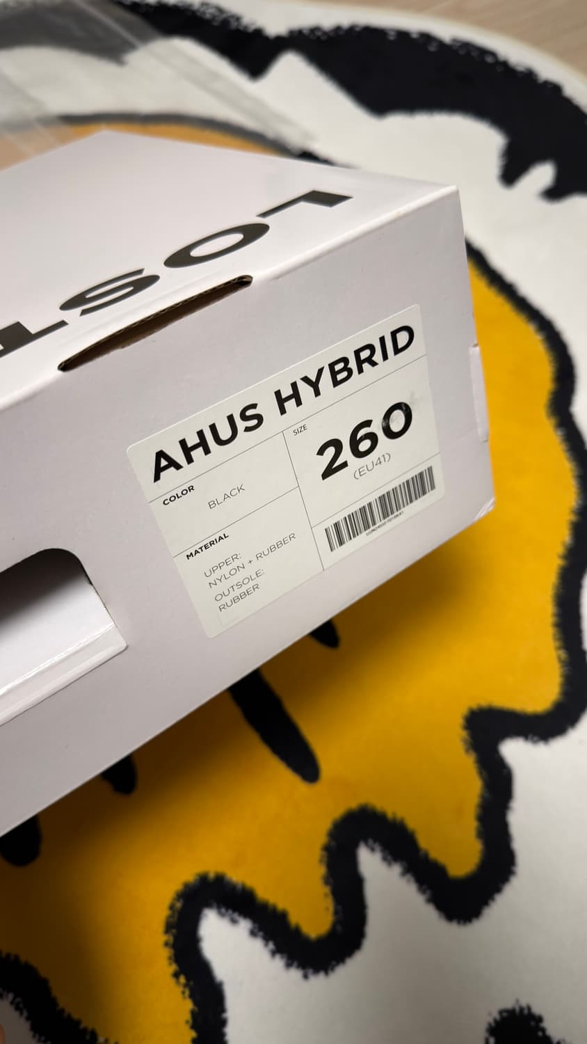 [LOSTGARDEN x TRETORN] Ahus Hybrid Black 상품이미지3