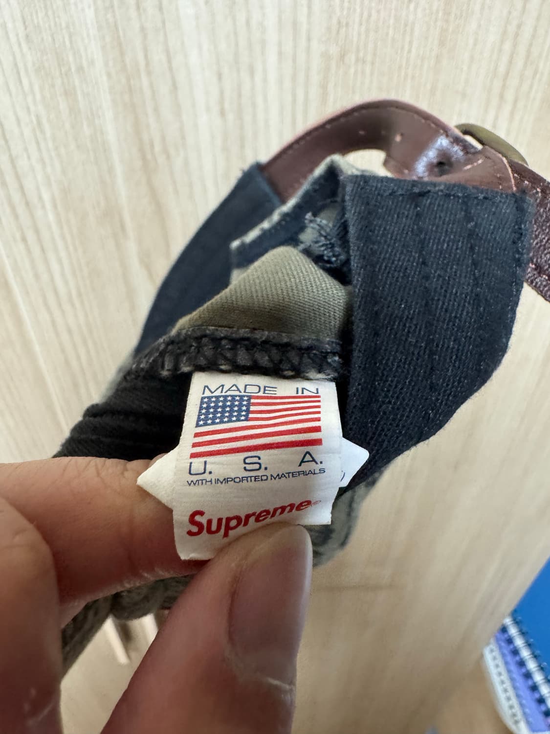 슈프림 워시드 치노 트윌 캠프캡 스네이크 상품이미지5