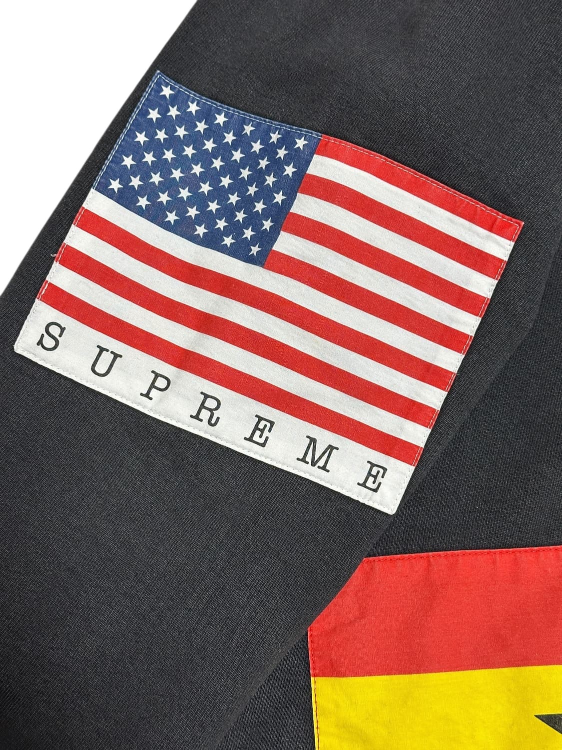 슈프림 만국기 후디 supreme flags hoodie 상품이미지4