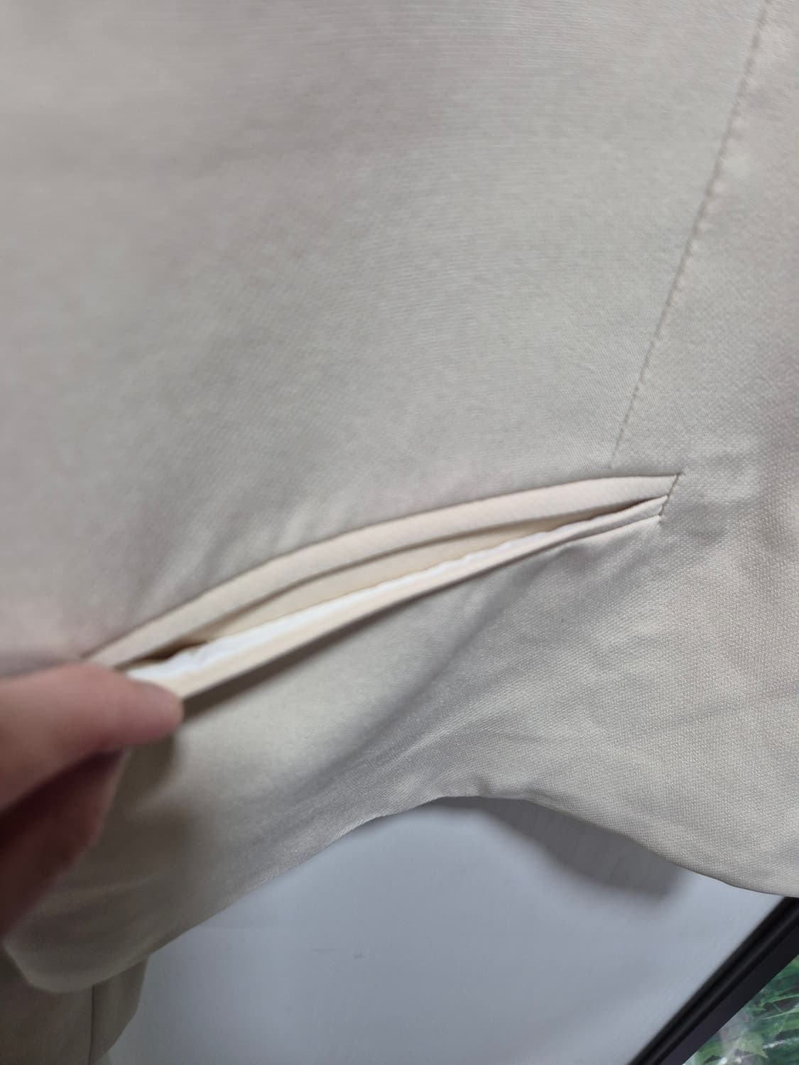 (세일)(새상품)버터아이보리 크롭 자켓 상품이미지3