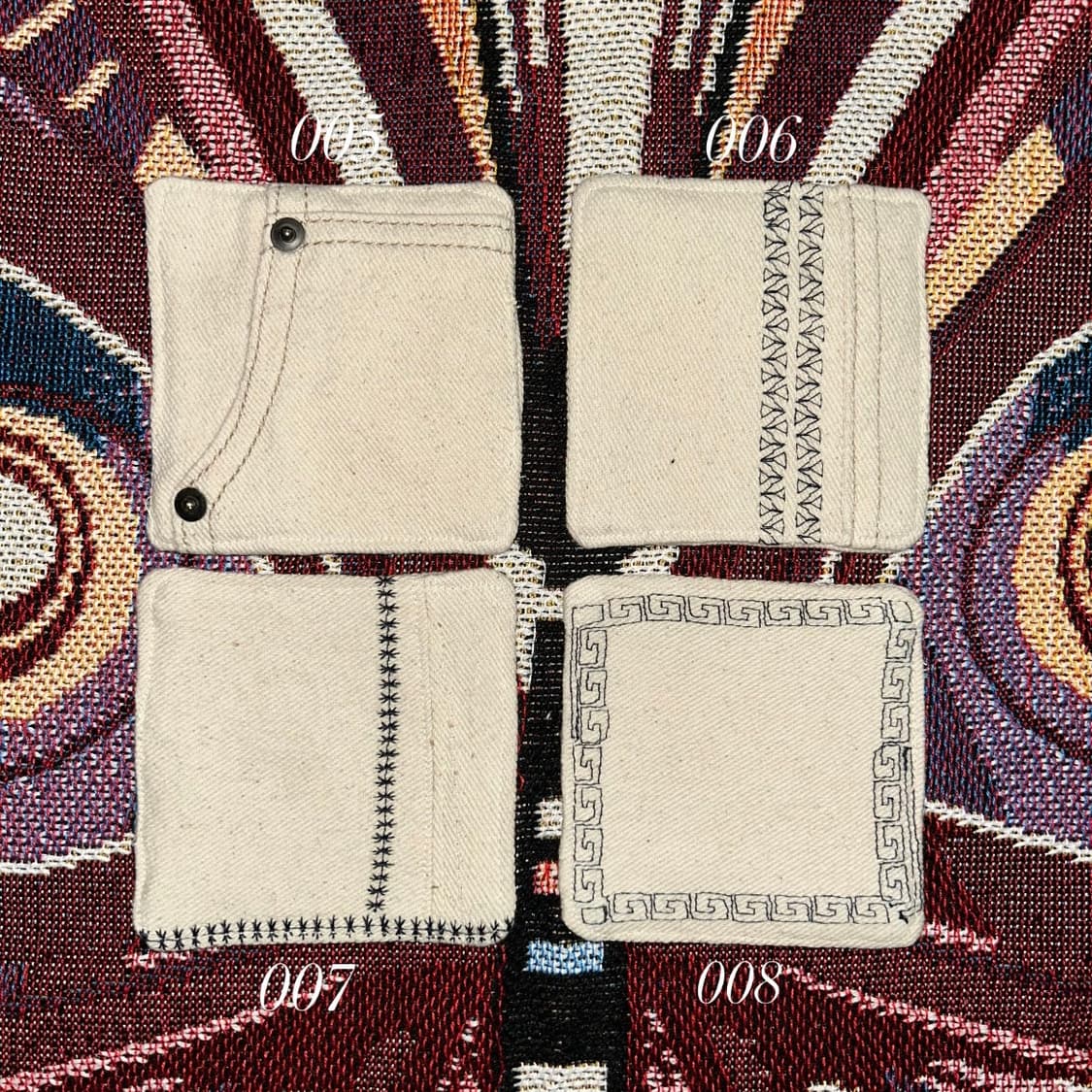 사시코 티코스터 sashiko tea coster 007 상품이미지4