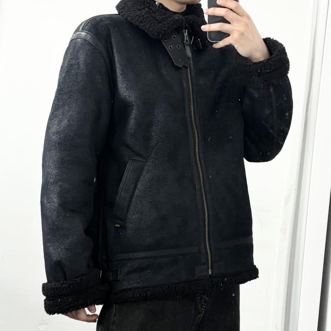 알파인더스트리 무스탕 자켓 상품이미지2