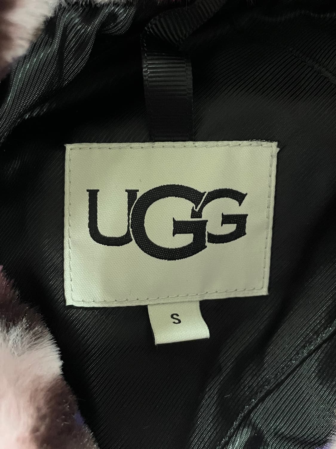 UGG 여성용 맨디(Mandy) 레오파드 페이크 퍼 재킷 S B00365 상품이미지5