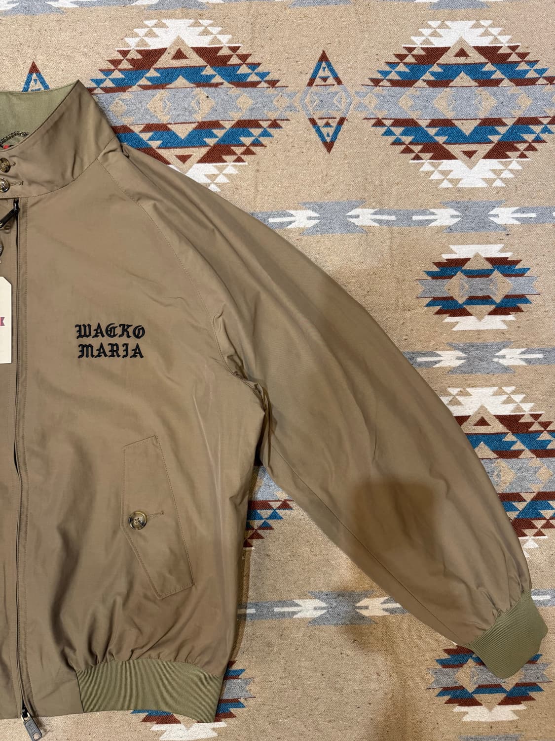 [M][100] 와코마리아 x 바라쿠타 G9 해링턴 자켓 베이지 상품이미지3