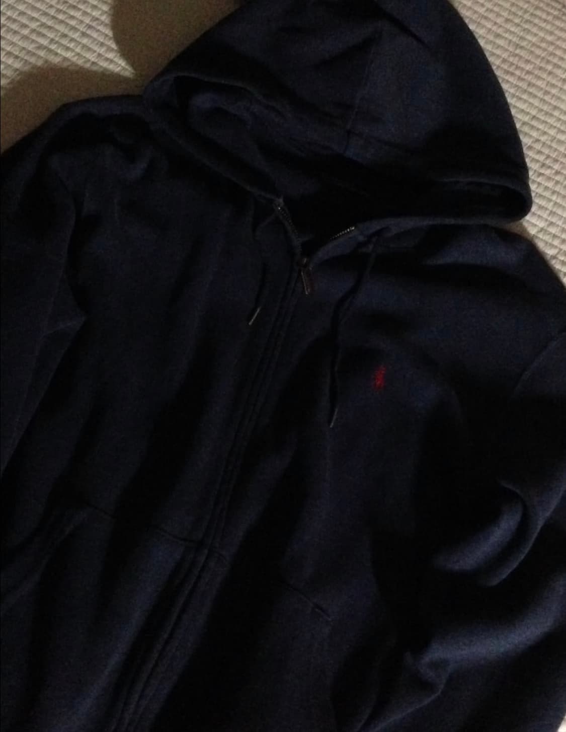 폴로 네이비 후드집업 상품이미지3