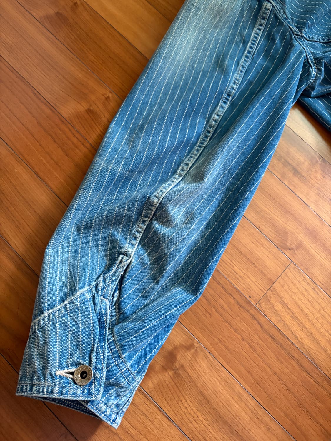 FULLCOUNT 2033HW-1 Indigo Wabashi Stripe 상품이미지5