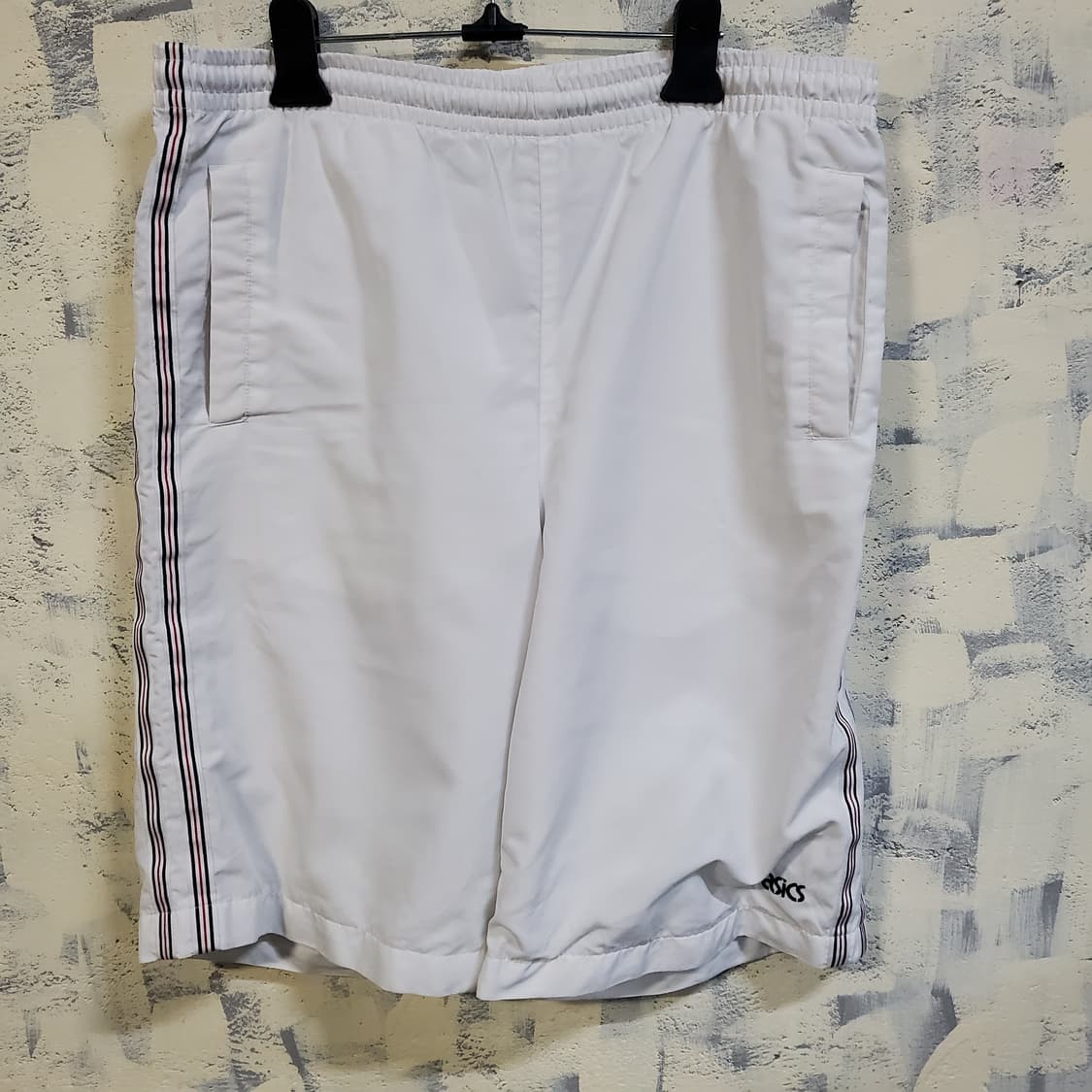 아식스 우븐 트랙탑 메쉬  반바지  상품이미지1