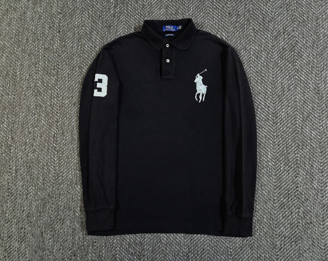 폴로 랄프로렌 블랙 빅포니 롱슬리브 상품이미지1