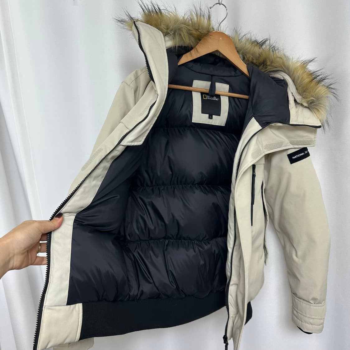 네셔널지오그래픽 남자 솜빵빵 패딩 겨울방한 100 L T 상품이미지5