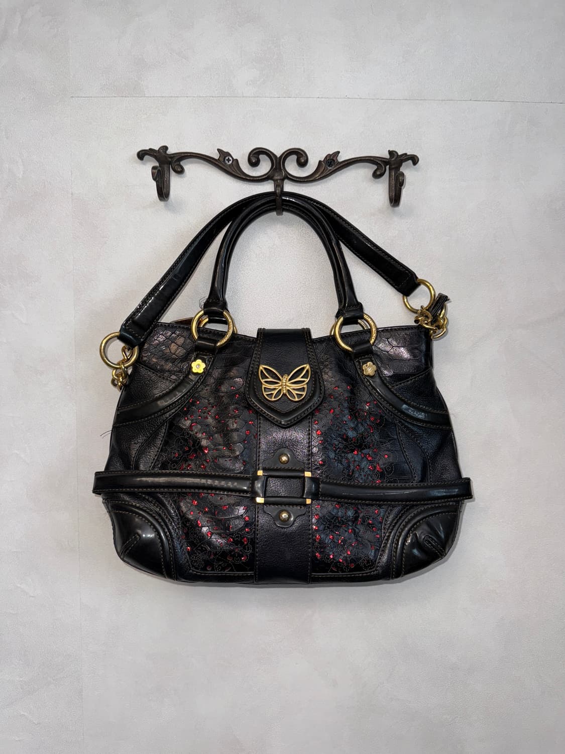 Vincis Bench oriental butterfly 체인 투웨이백 상품이미지2