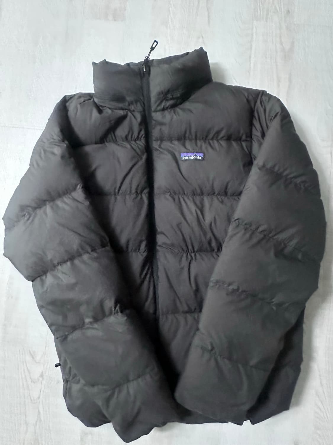 파타고니아 빈티지 블랙 다운패딩 105사이즈 상품이미지1