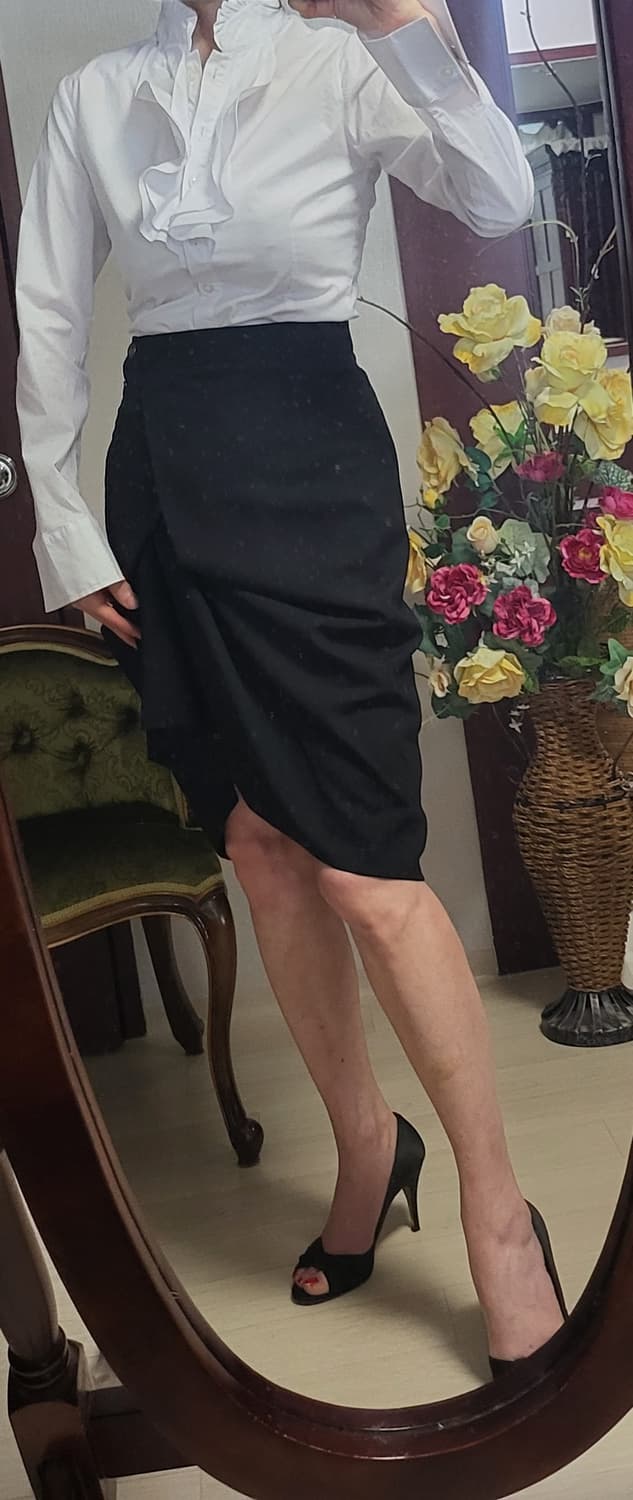 비비안웨스트우드 레드 라벨 힛치드 스컷  상품이미지5