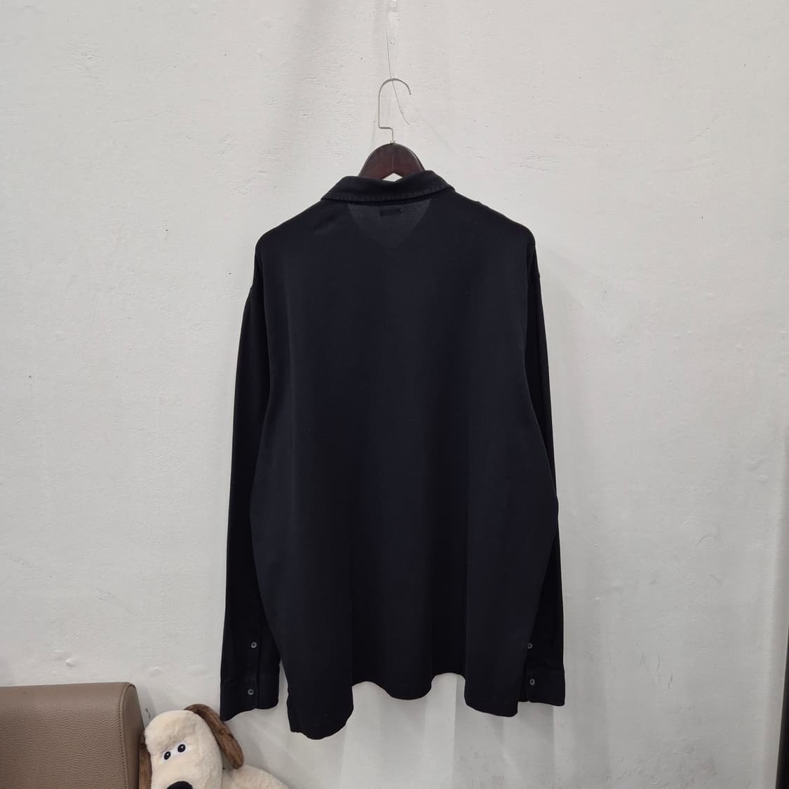 폴로 랄프로렌 커스텀슬림핏 스트레치 메쉬 긴팔 카라 2XL 상품이미지4