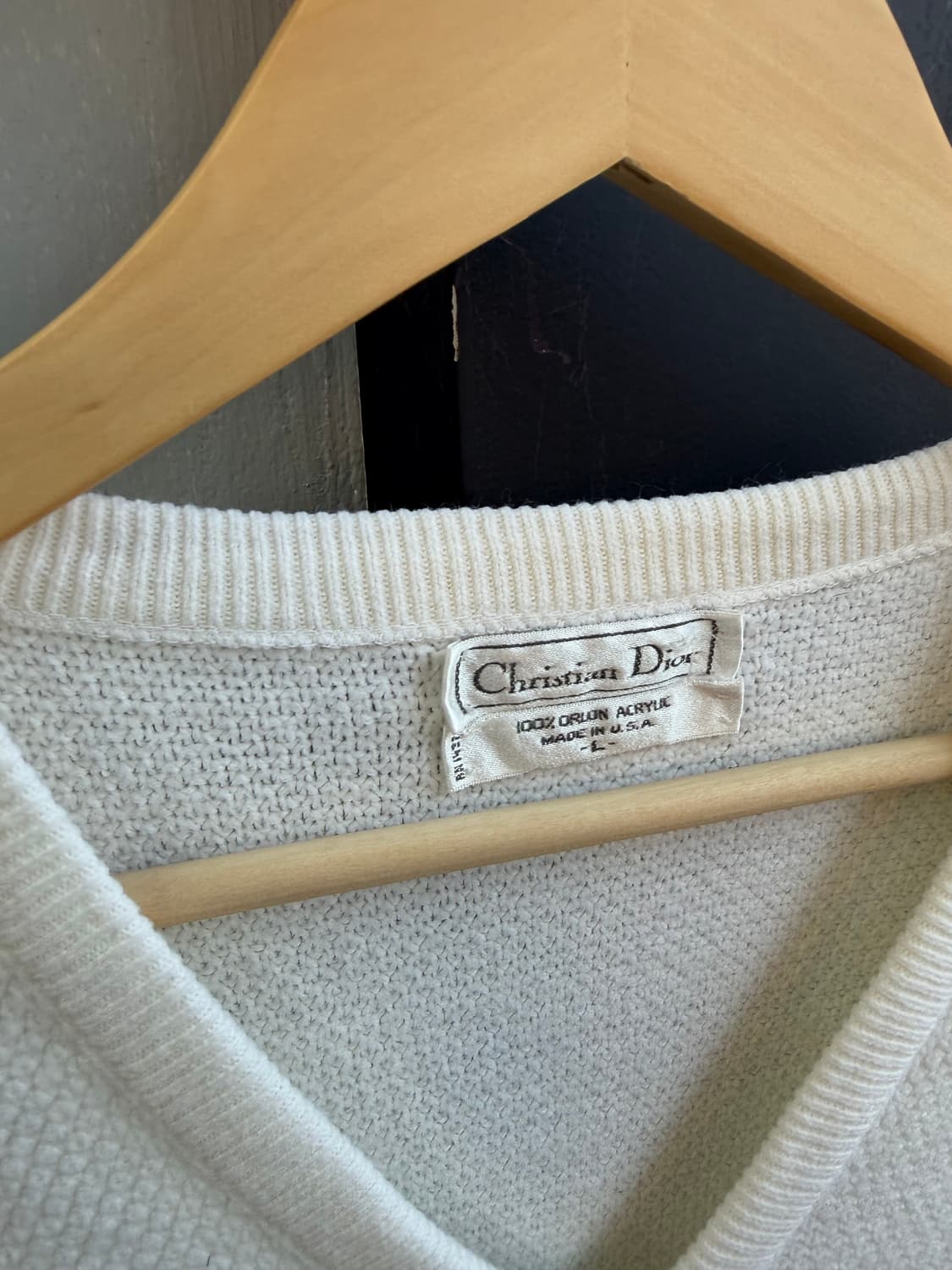 .L/ 크리스찬디올 1990AW 와플 니트 상품이미지6