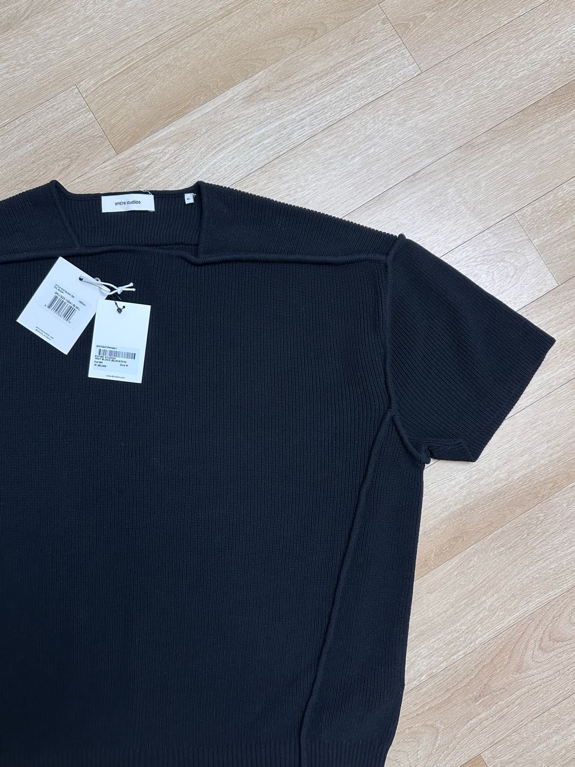 [M/L] 엔타이어 스튜디오 반팔 니트 상품이미지7