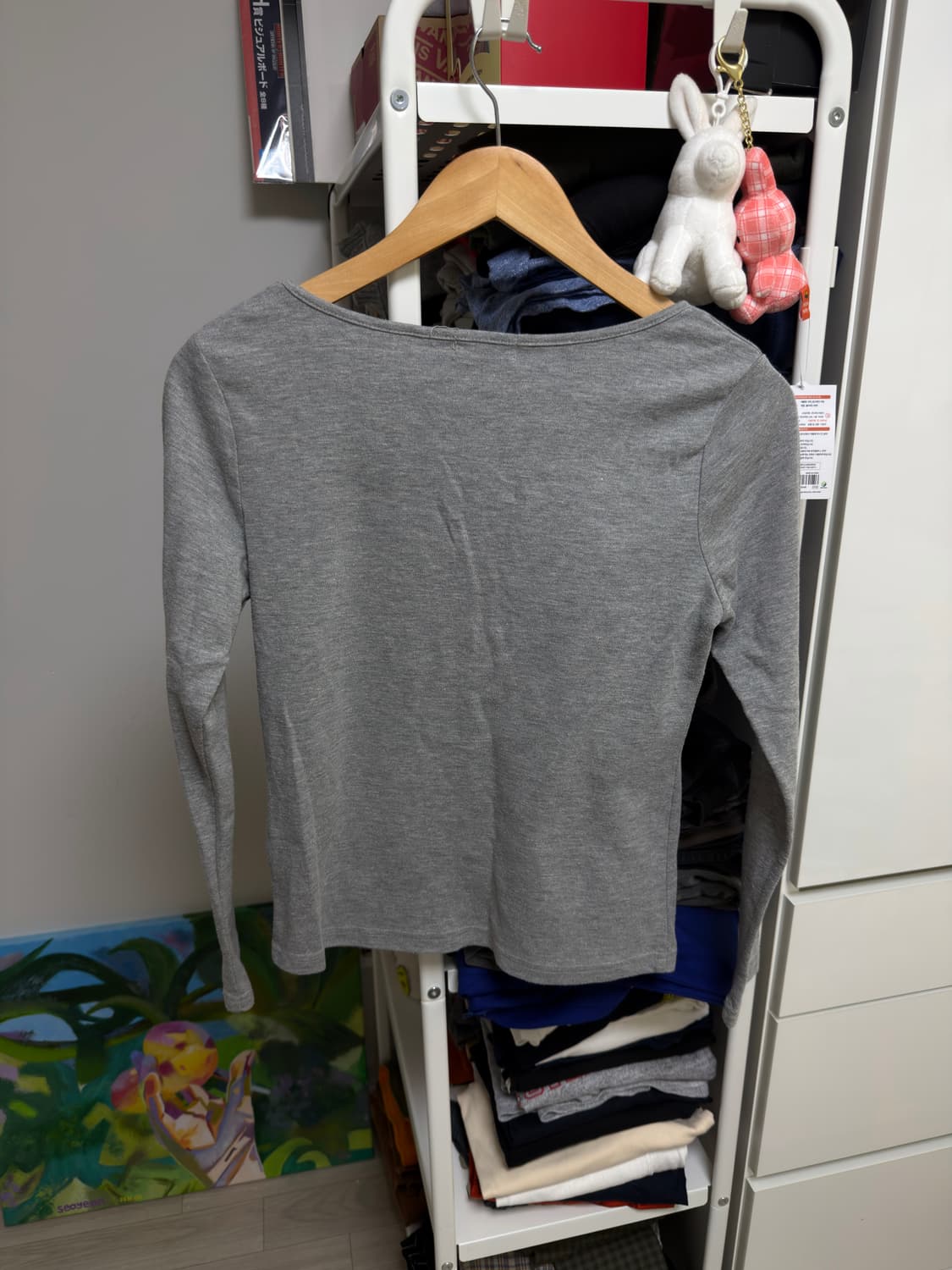 프릴 디테일 롱슬리브 상품이미지2