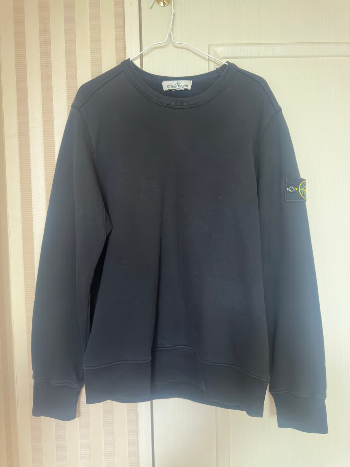 스톤아일랜드 맨투맨 블랙M 상품이미지3