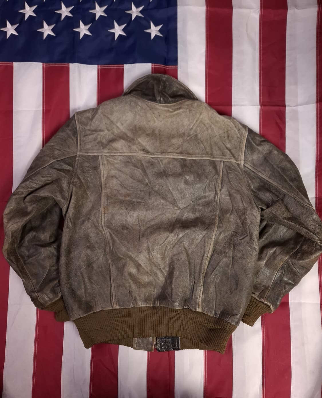 90's 일본판 빈티지 리얼레더 힝공지켓 상품이미지10