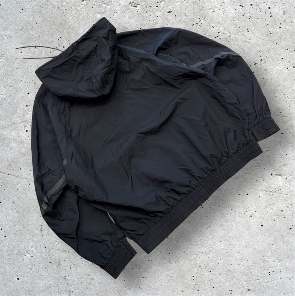 [XL] 나이키 윈드러너 블랙 바람막이 후드 집업 B631 상품이미지2