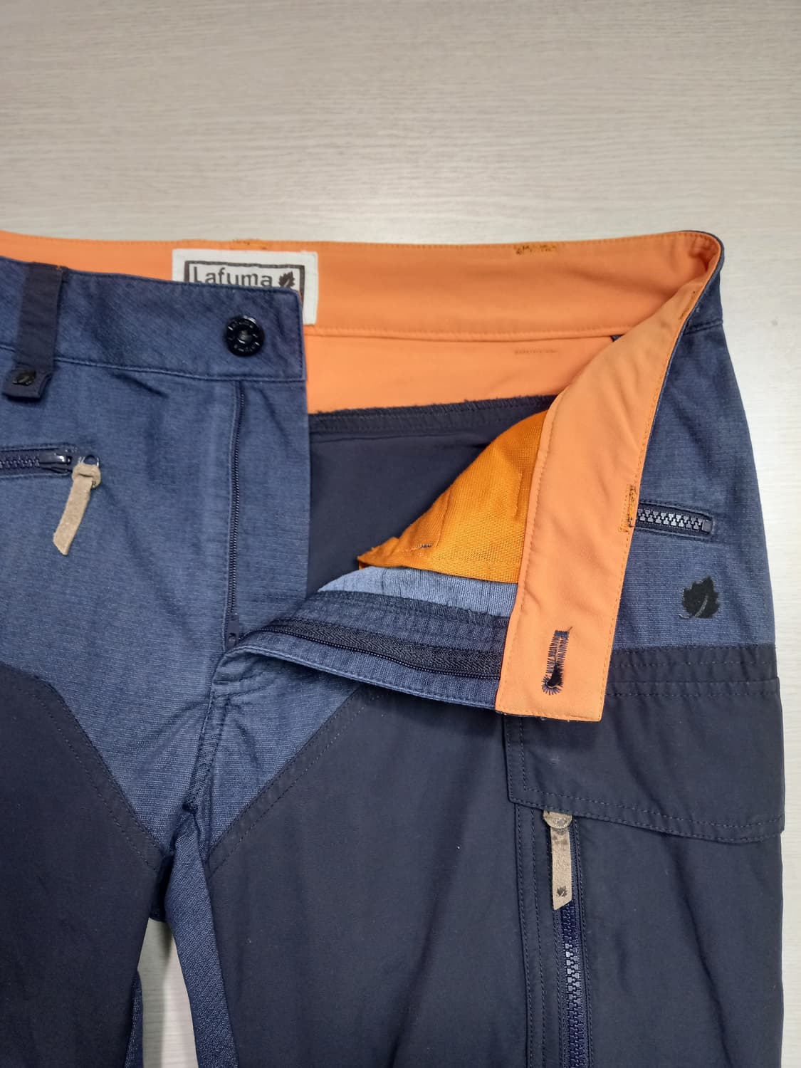 34 LAFUMA 봄가을용 스판 카고 등산바지 네이비 34-601 상품이미지6