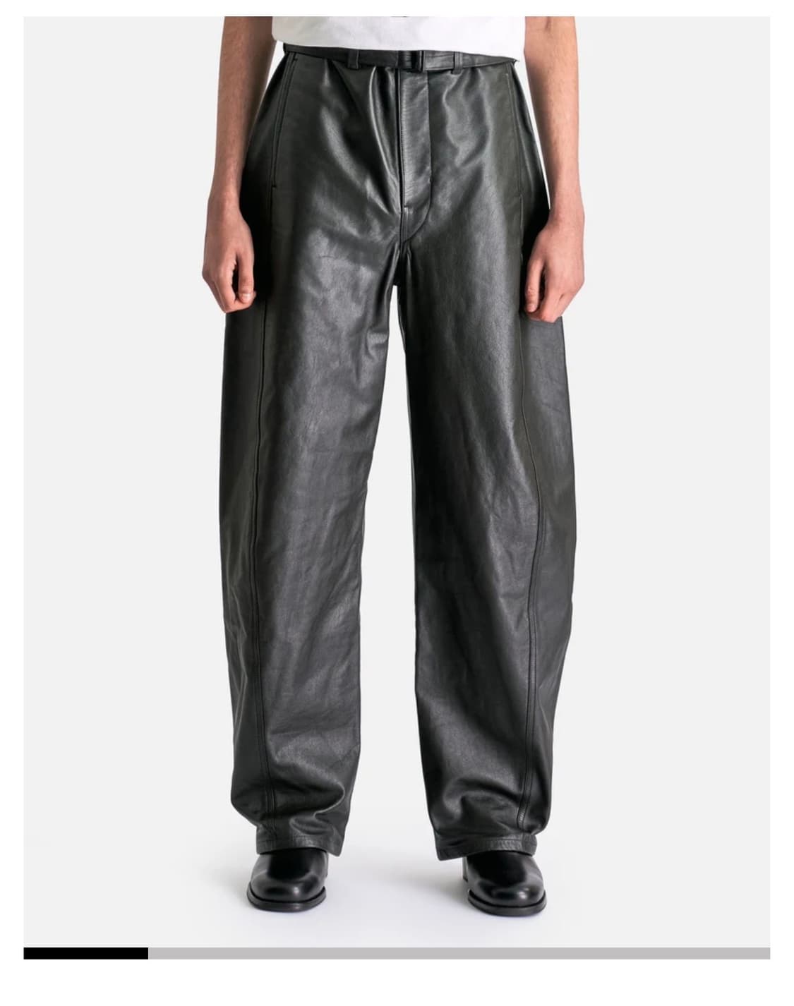 LEMAIRE LEATHER MILITARY pants( s) 상품이미지1