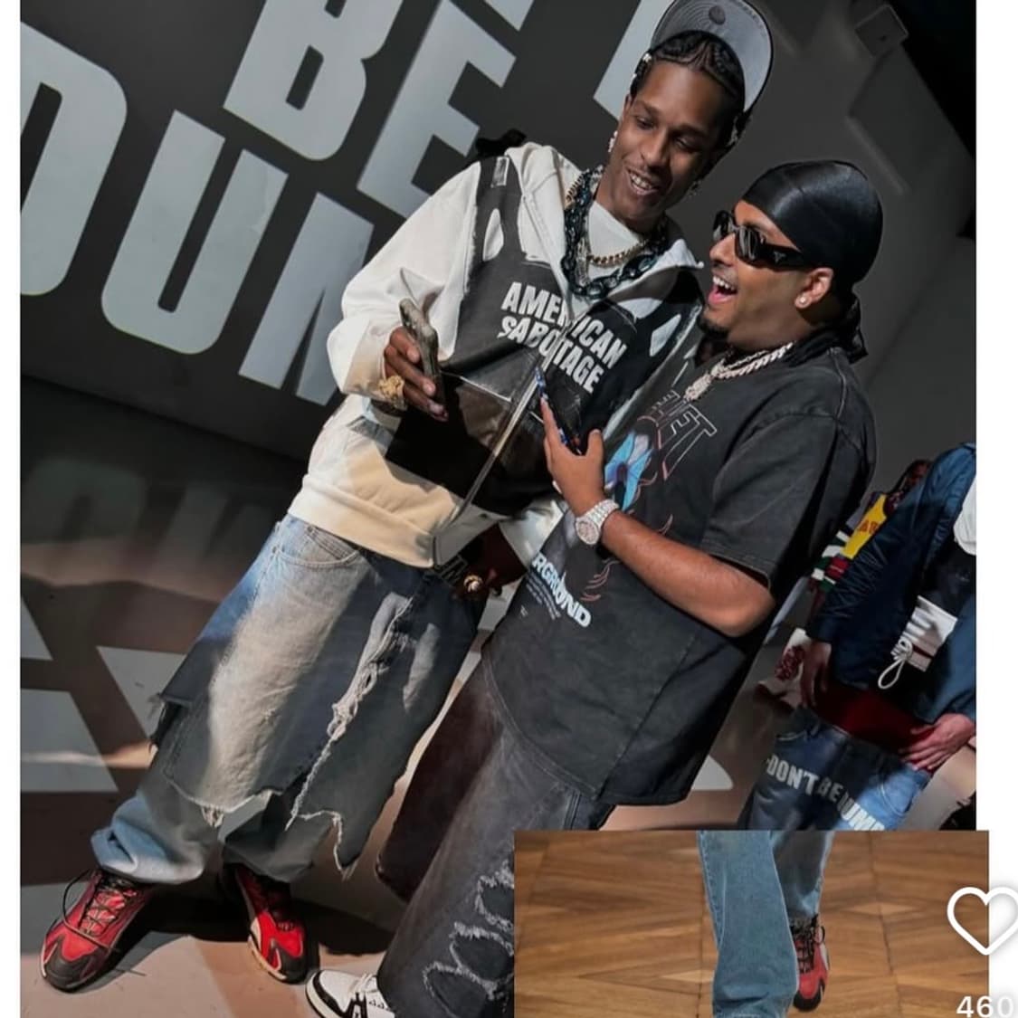 AWGE ASAP ROCKY bulletproof hoodie 상품이미지4