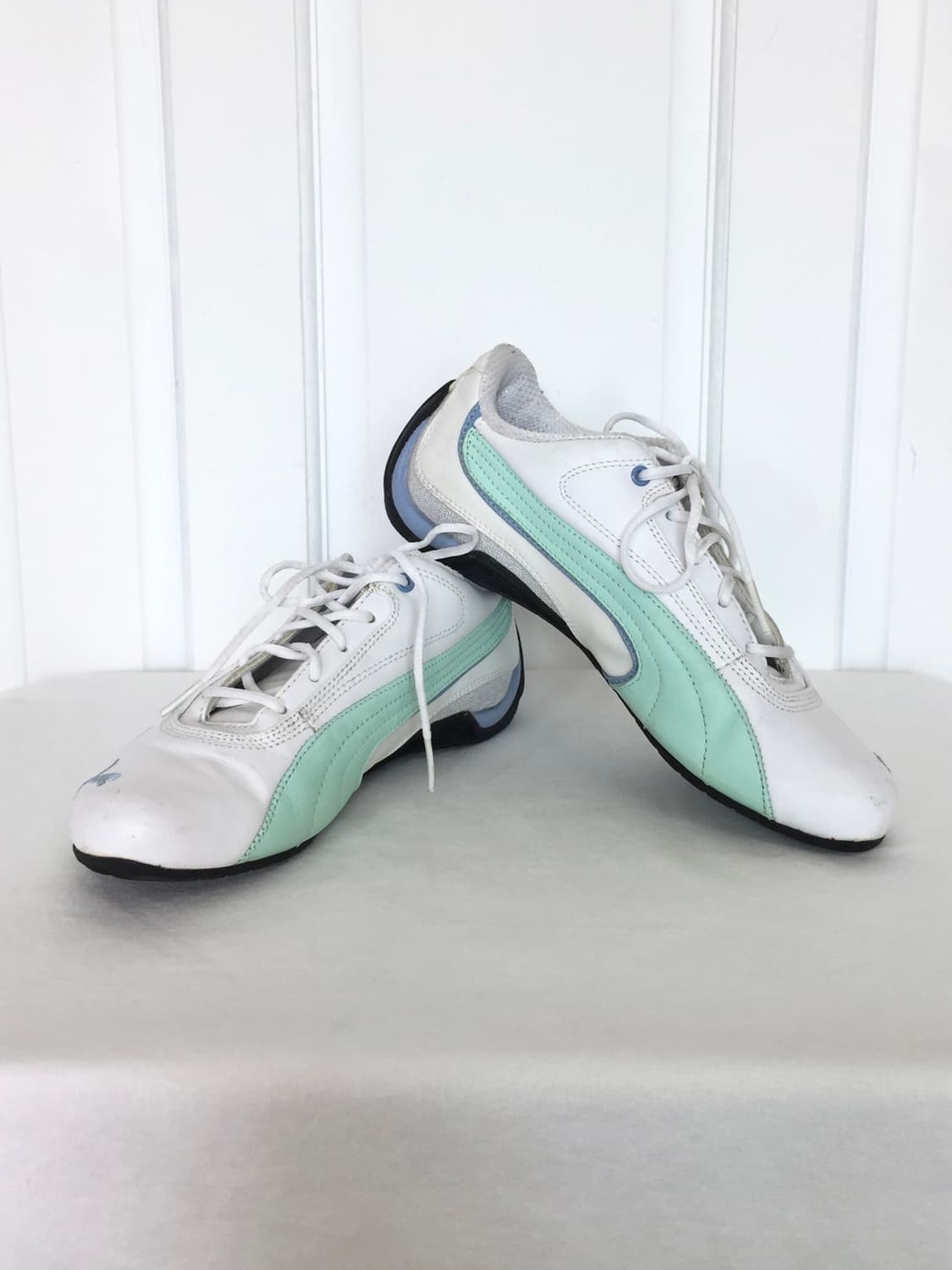 Puma White Mint Speedcat Sneakers 상품이미지2