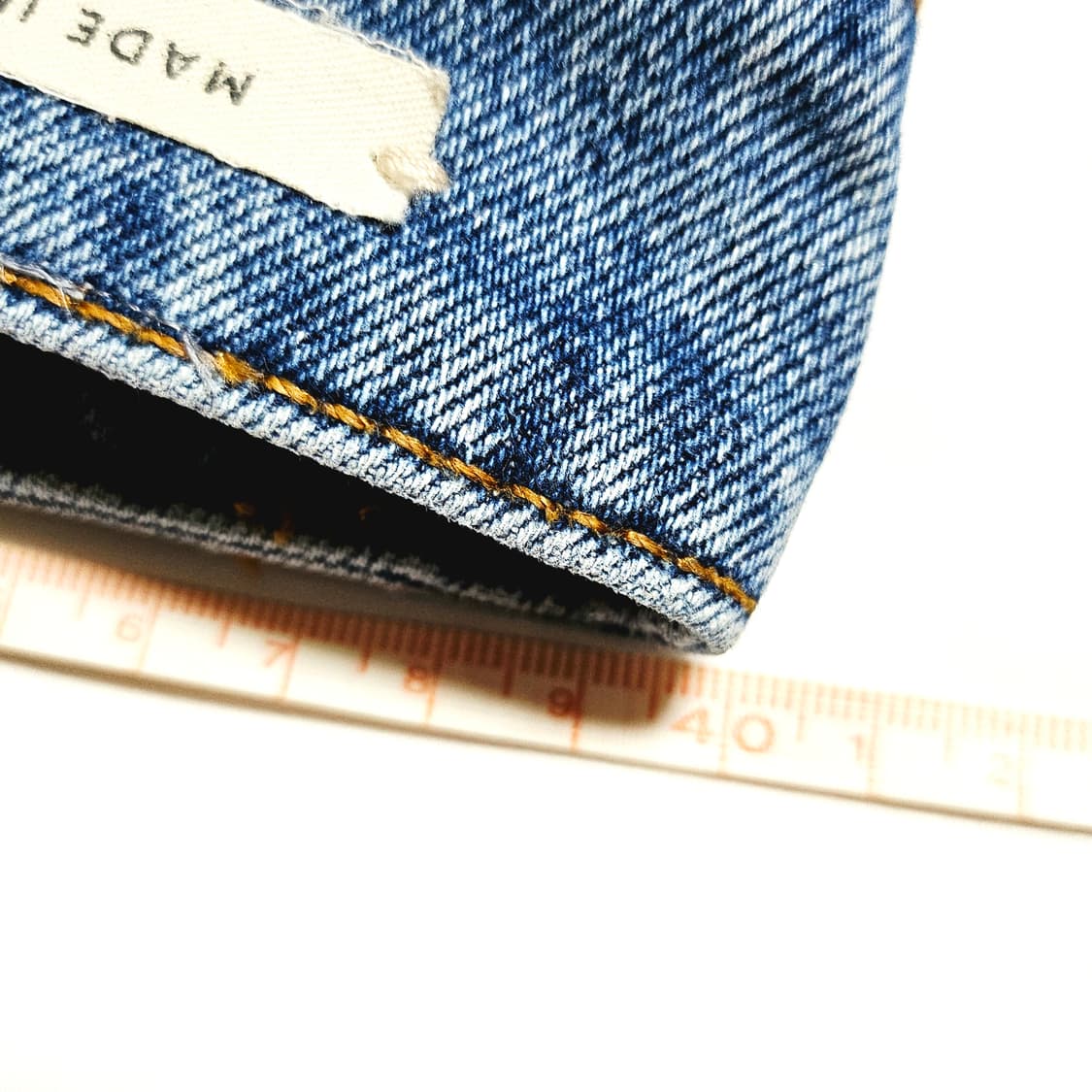 [30][YCHAI(이카이)] 테이퍼드 핏 파이브 포켓 데님 상품이미지9