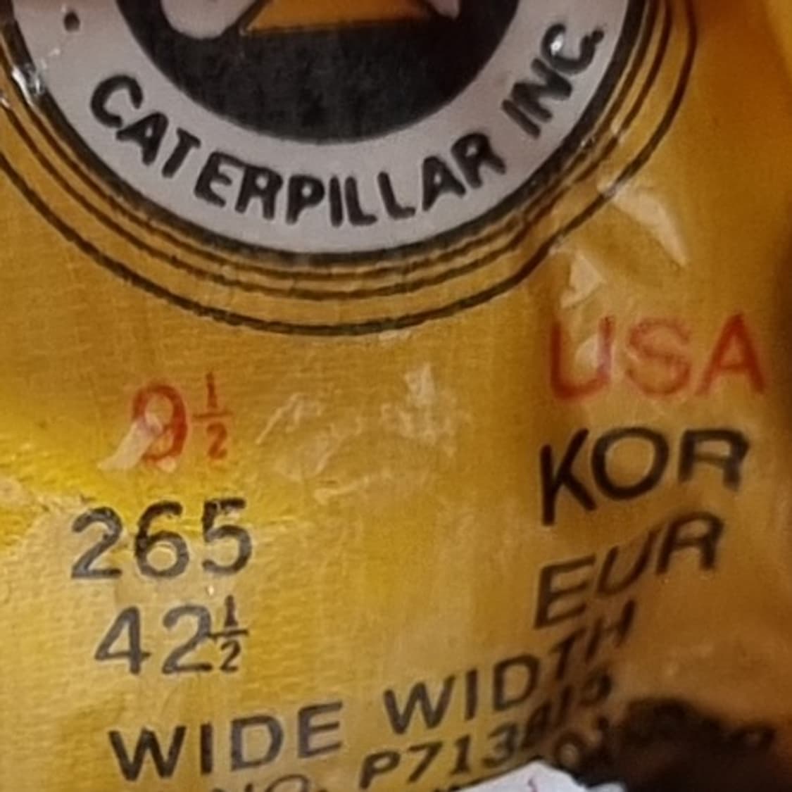 CATERPILLAR 남성 기모 옥스포드화265 상품이미지6