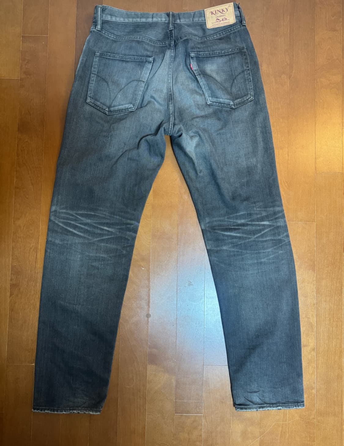 히스테릭 글래머 블랙 데님 팬츠 상품이미지3