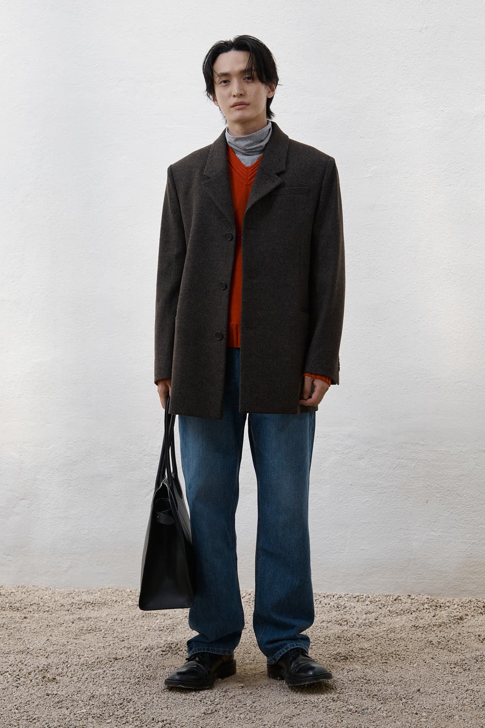 YOUTH 유스 Heavy Wool Half Coat 상품이미지1