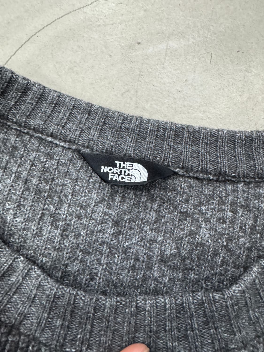 노스페이스 숄더 패디드 니트 XL 상품이미지4