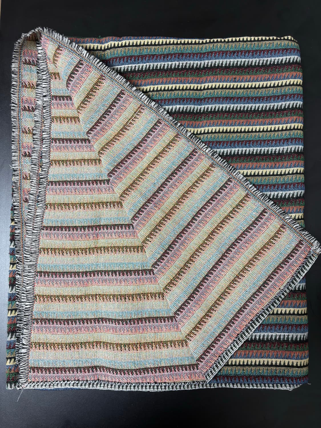 샵아오리 블루 에스닉 카펫 상품이미지5