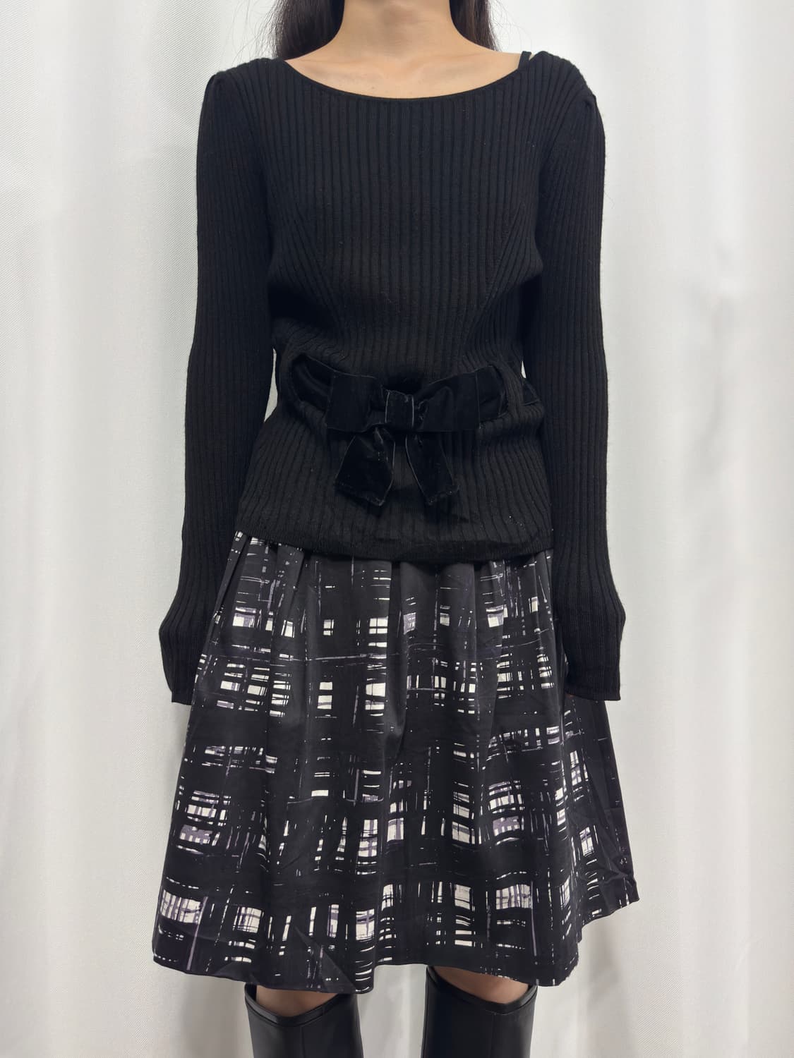 m’s gracy ribbon knit top 상품이미지3
